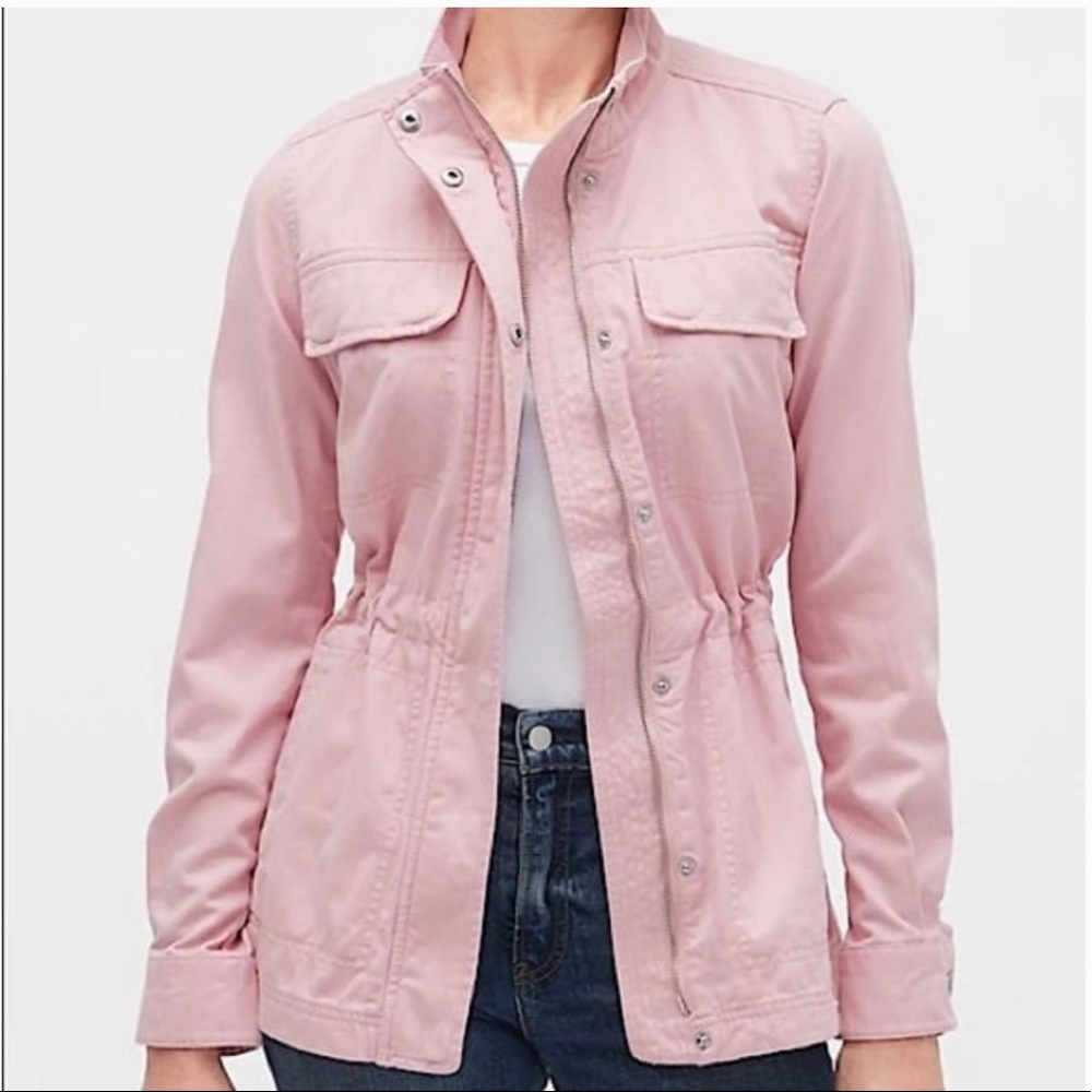 Cinch Waist Utility Jacket